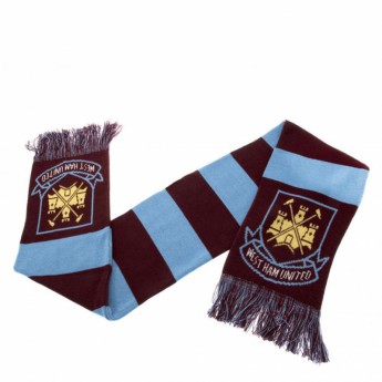 West Ham United eșarfă de iarnă Bar Scarf CT