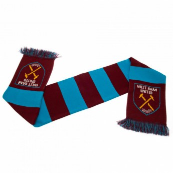 West Ham United eșarfă de iarnă Bar Scarf WH