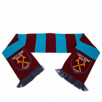 West Ham United eșarfă de iarnă Bar Scarf WH