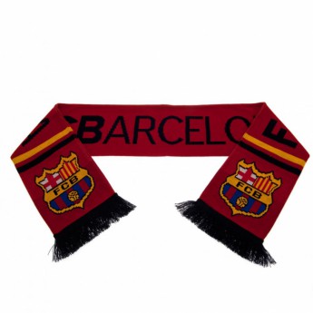 FC Barcelona eșarfă de iarnă stripe red