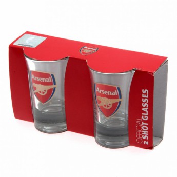 FC Arsenal pahar țuică 2pk Shot Glass Set