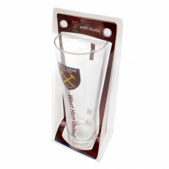 West Ham United pahare Tall Beer Glass