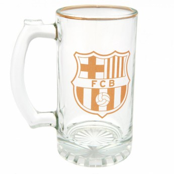 FC Barcelona pahare Glass Tankard gold