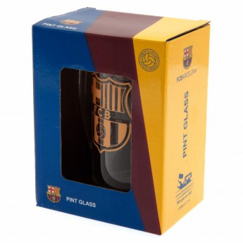 FC Barcelona pahare Glass Tankard gold