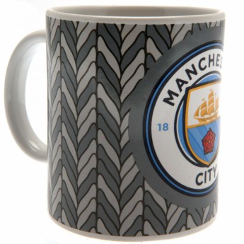 Manchester City set cană și ursuleț de pluș Mug and Bear Set