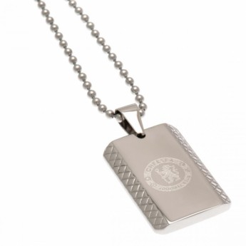 FC Chelsea lănțișor de gât cu pandantiv câine Dog Tag & Chain PT