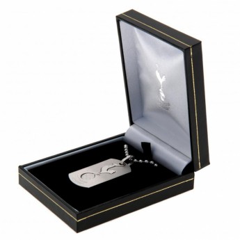 Tottenham Hotspur lănțișor de gât cu pandantiv câine Dog Tag & Chain