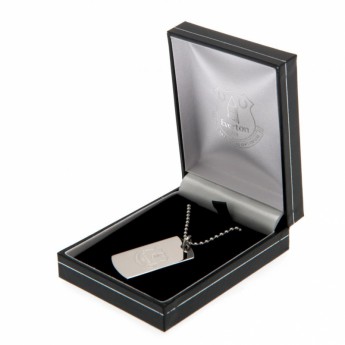 FC Everton lănțișor de gât cu pandantiv câine Engraved Dog Tag & Chain
