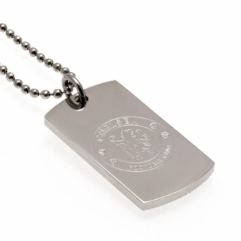 FC Chelsea lănțișor de gât cu pandantiv câine Engraved Dog Tag & Chain