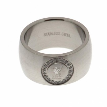 FC Liverpool inel Stone Set Ring Medium
