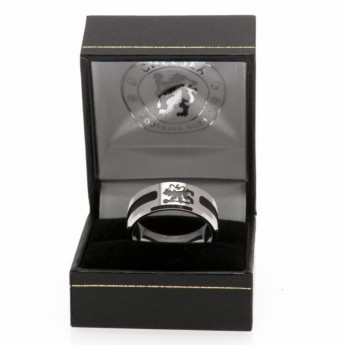FC Chelsea inel Black Inlay Medium