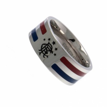 FC Rangers inel Colour Stripe Ring Large old
