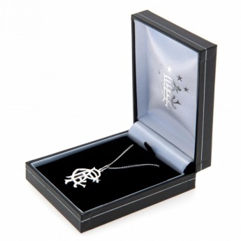 FC Rangers lănțișor de gât cu pandantiv Sterling Silver Pendant & Chain