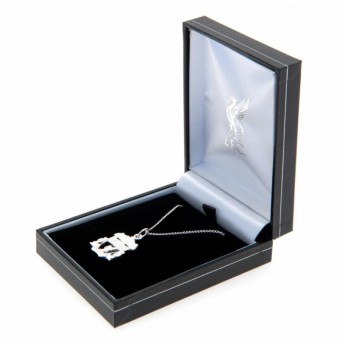 FC Liverpool lănțișor de gât cu pandantiv Sterling Silver Pendant & Chain CR