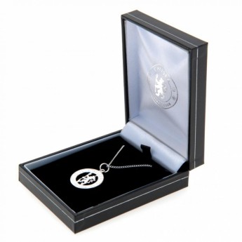 FC Chelsea lănțișor de gât cu pandantiv Sterling Silver Pendant & Chain CR