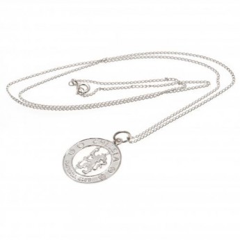 FC Chelsea lănțișor de gât cu pandantiv Sterling Silver Pendant & Chain CR