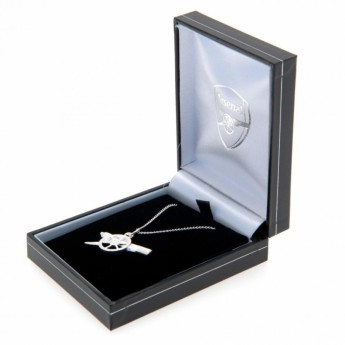 FC Arsenal lănțișor de gât cu pandantiv Silver Pendant & Chain GN