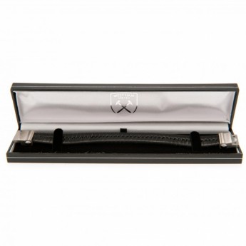 West Ham United brățară de piele Single Plait Leather Bracelet