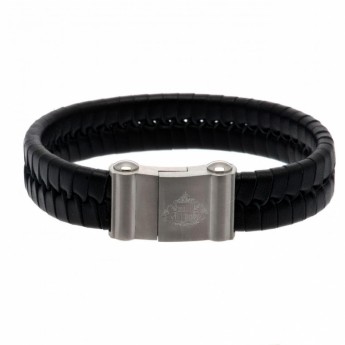 Sunderland brățară de piele Single Plait Leather Bracelet