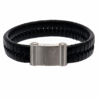 FC Liverpool brățară de piele Single Plait Leather Bracelet