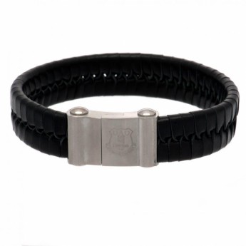 FC Everton brățară de piele Single Plait Leather Bracelet