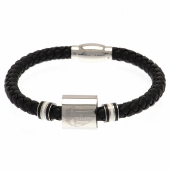 Valencia CF brățară de piele Colour Ring Leather Bracelet