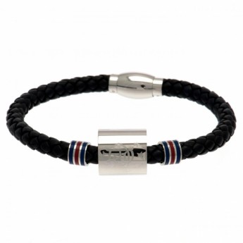 FC Rangers brățară de piele Colour Ring Leather Bracelet
