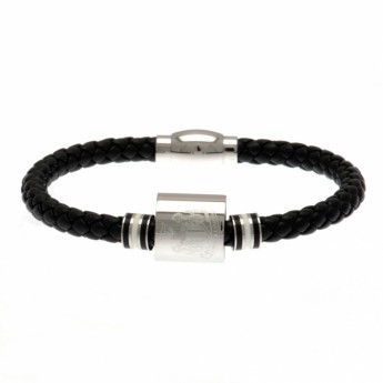 Newcastle United brățară de piele Colour Ring Leather Bracelet