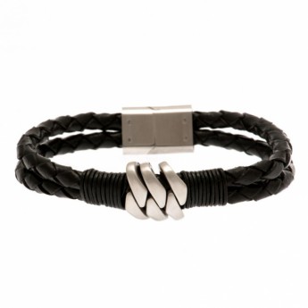 West Ham United brățară de piele Leather Bracelet