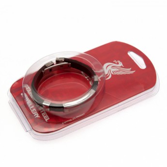 FC Liverpool brătară din silicon Silver Inlay Silicone Bracelet