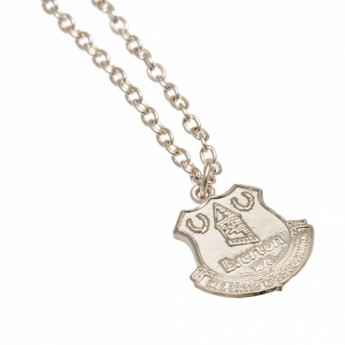 FC Everton lănțișor de gât cu pandantiv Silver Plated Pendant & Chain