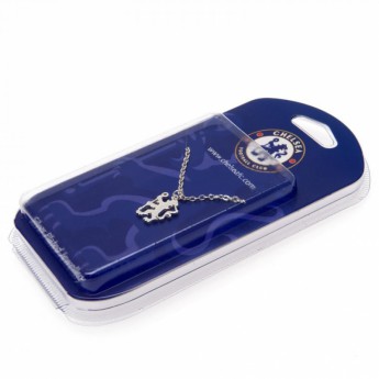 FC Chelsea lănțișor de gât cu pandantiv Silver Plated Pendant & Chain LN