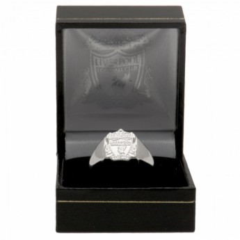 FC Liverpool inel Silver Plated Crest Small