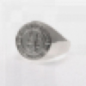 FC Everton inel Silver Plated Crest Ring Small