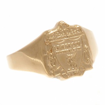 FC Liverpool inel 9ct Gold Crest Large