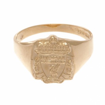 FC Liverpool inel 9ct Gold Crest Large