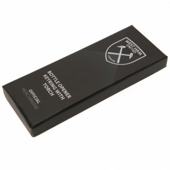 West Ham United pandantiv cu deschizător Key Ring Torch Bottle Opener