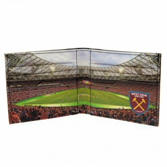 West Ham United portofel de piele Panoramic Wallet