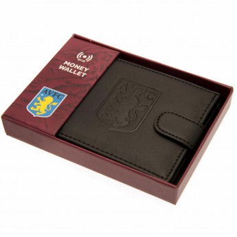 Aston Villa portofel de piele Anti Fraud Wallet