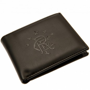 FC Rangers portofel din piele tehnică Debossed Wallet