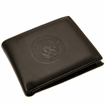 Manchester City portofel din piele tehnică Debossed Wallet