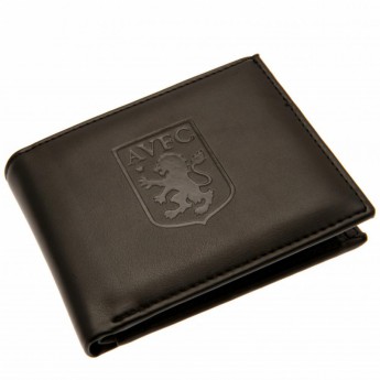 Aston Villa portofel din piele tehnică Debossed Wallet