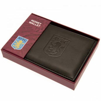 Aston Villa portofel din piele tehnică Debossed Wallet
