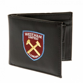 West Ham United portofel din piele tehnică Embroidered Wallet