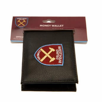 West Ham United portofel din piele tehnică Embroidered Wallet