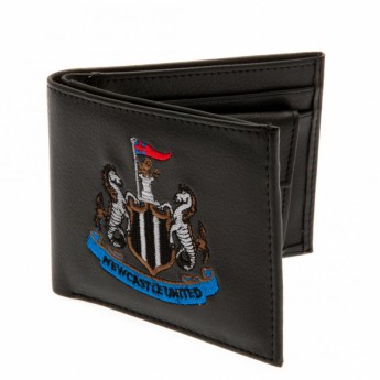 Newcastle United portofel din piele tehnică Embroidered Wallet