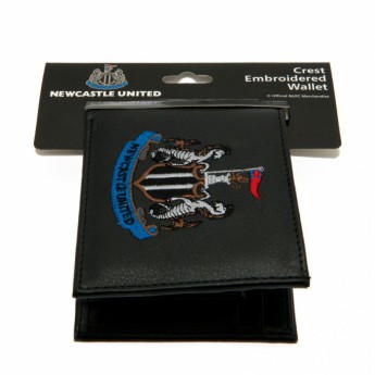 Newcastle United portofel din piele tehnică Embroidered Wallet