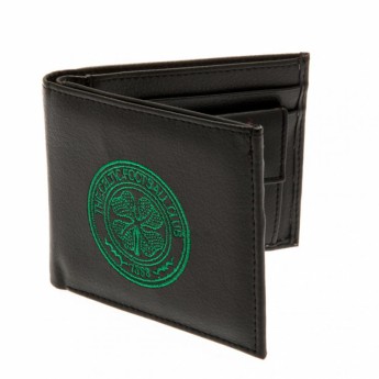 FC Celtic portofel din piele tehnică Embroidered Wallet
