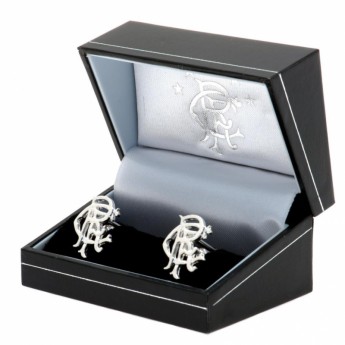 FC Rangers butoni Sterling Silver Cufflinks