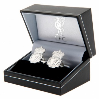 FC Liverpool butoni Sterling Silver Cufflinks